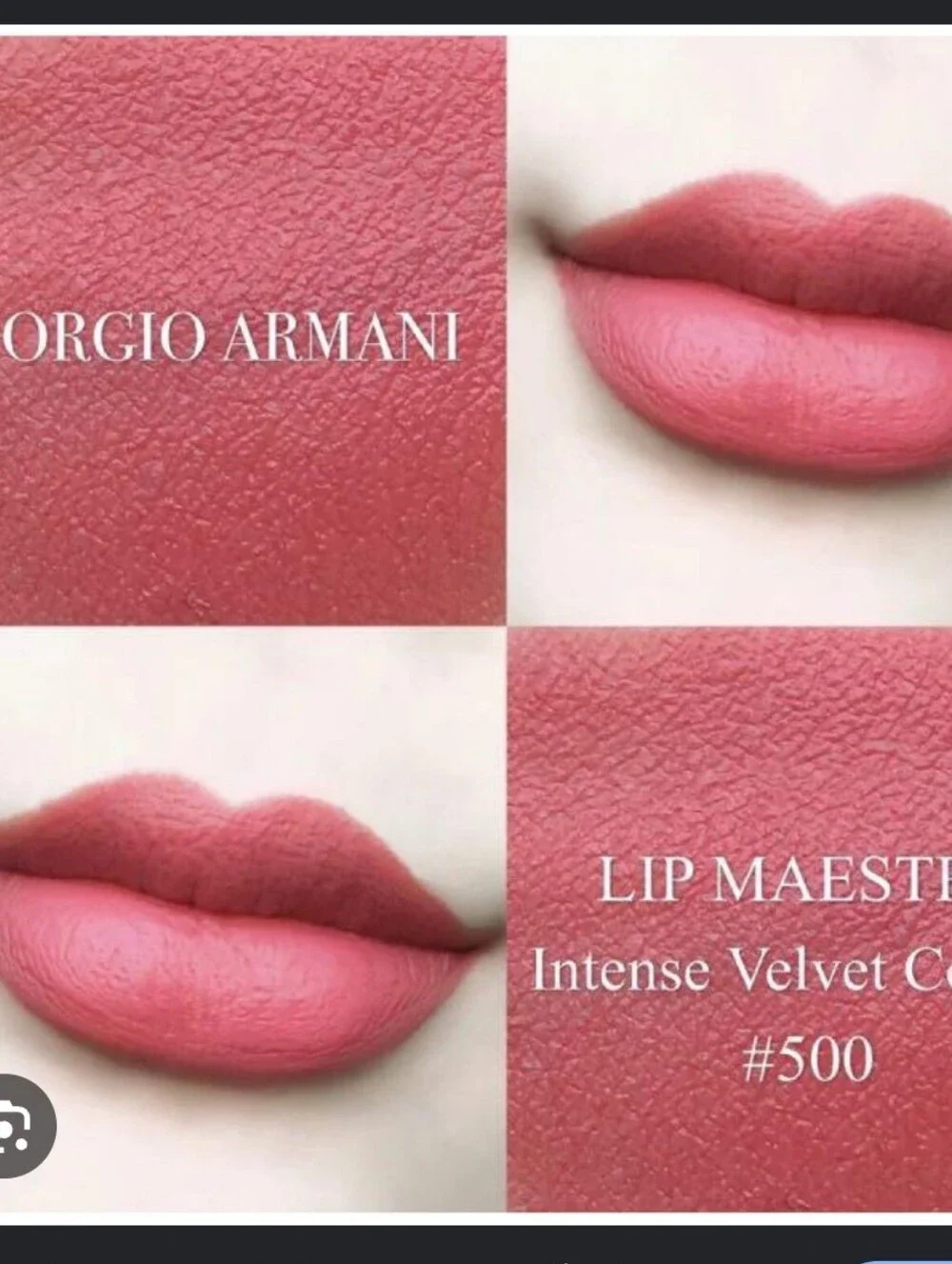 Giorgio Armani Lip Maestro Set & Foundation Sample